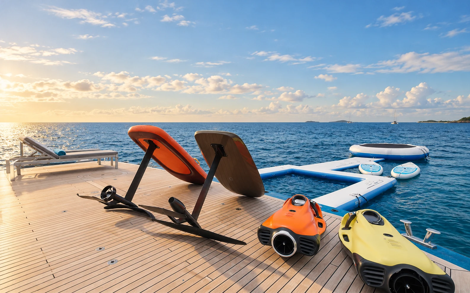 KING BENJI, aft deck view 1