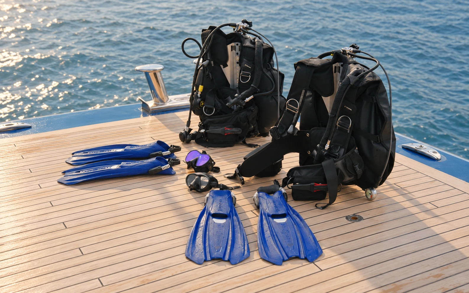 KING BENJI, aft deck view 3